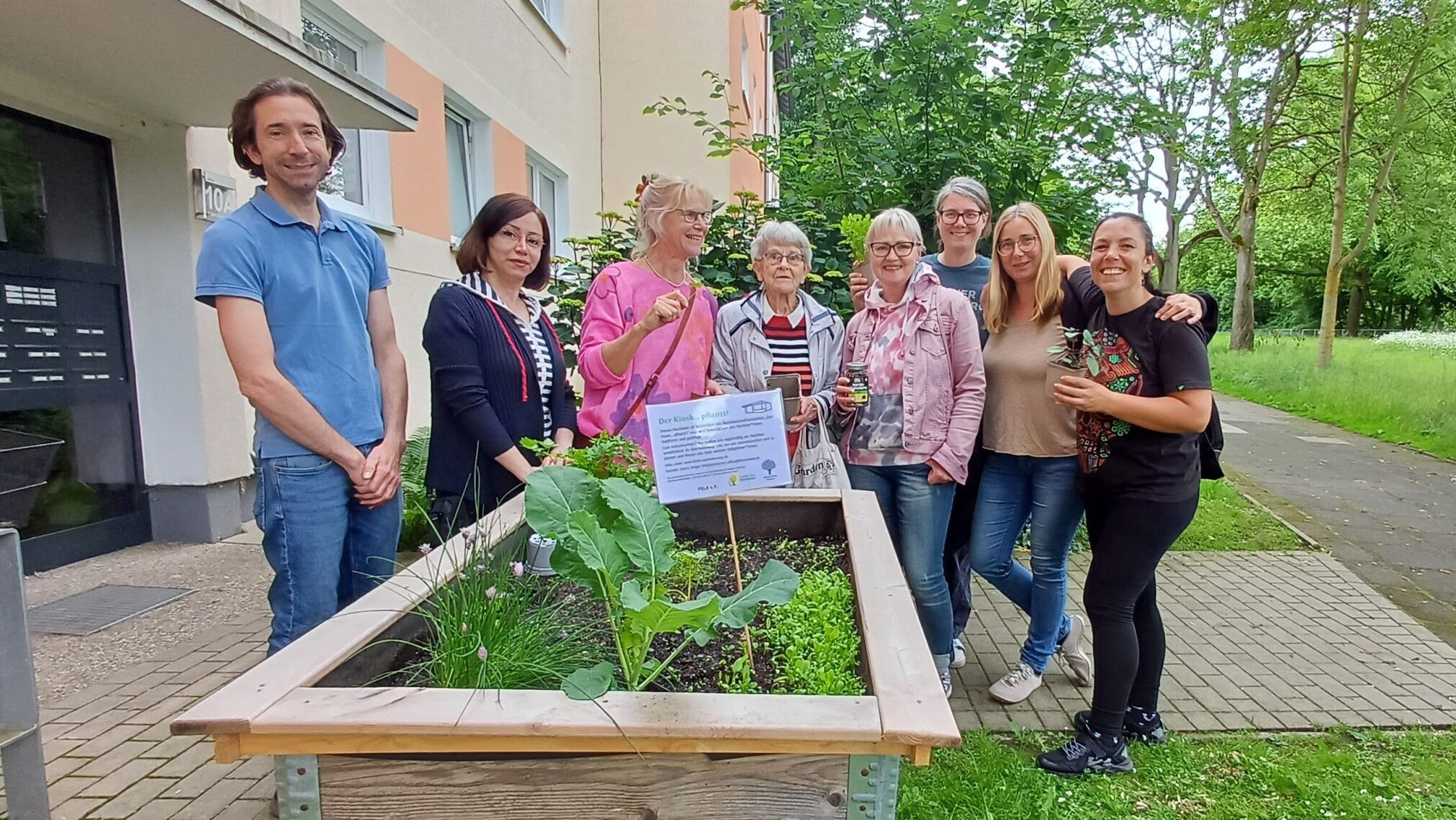 Neues Projekt in Linden-Süd: Der Kiosk… pflanzt!