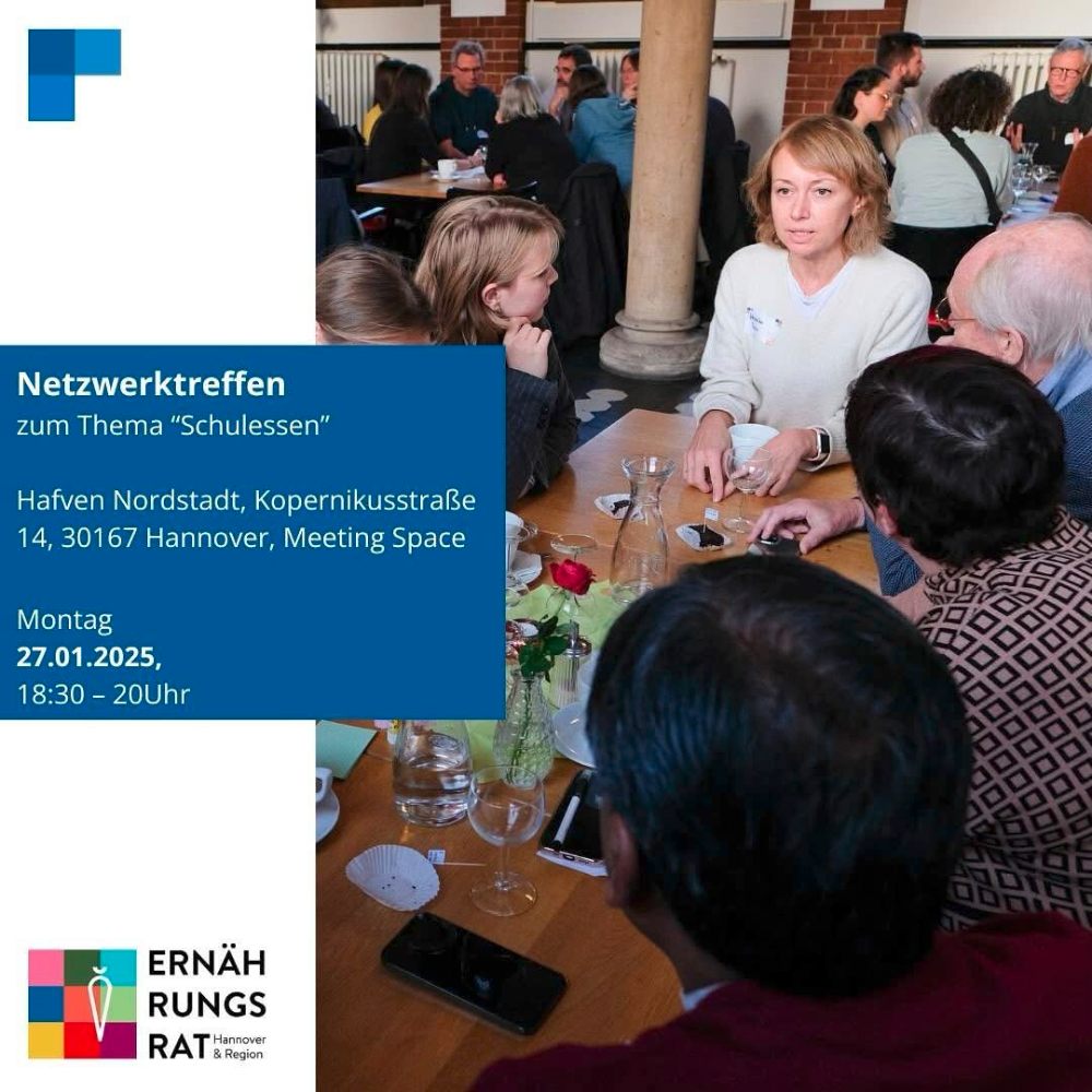 Einladung zum Netzwerktreffen Ernährungsrat am 27. Januar 2025