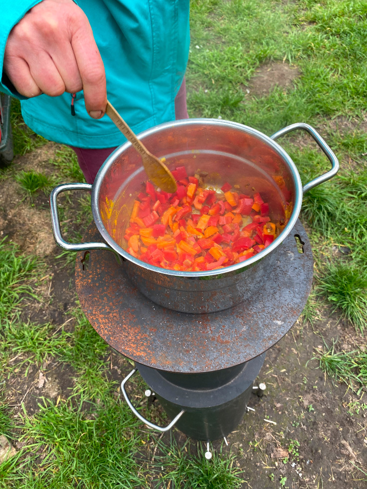 WS Pflanzenkohle für Terra Preta brennen